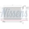 Nissen Nissens Condenser, 94605 94605 - alternate 1